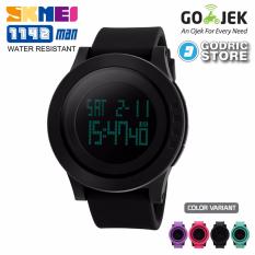SKMEI Jam Tangan LED 1142 DG1142 Tali Karet Sport Water Resistant Original Anti Air - Hitam