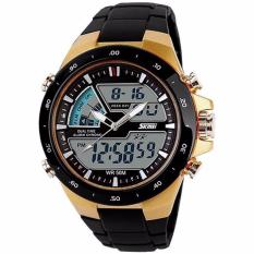 SKMEI Casio Men Sport LED Watch Water Resistant 50m AD1016 - Golden Kualitas Original Garansi 1 Bulan