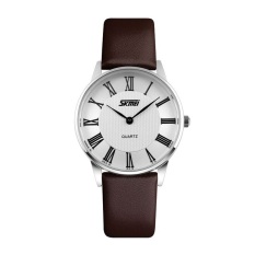 SKMEI Casual Women Leather Strap Watch Water Resistant 30m - 9092CL