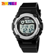SKMEI Children Sport Silicone LED Watch Water Resistant 50m Jam Tangan Sport Anak DG1161 Jam Tangan Anak Digital - Hitam