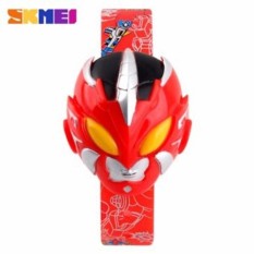 SKMEI Jam Tangan Anak Laki Laki Power Ranger DG1239 Digital Rubber Strap Karet Lucu Unik LED Wristwatch Boy Kids Fashion Accessories Children Wrist Watch Sporty Design Kartun Karakter Animasi Hadiah Ulang Tahun Gift Birthday s6301