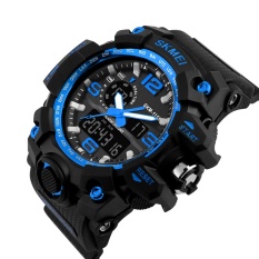 SKMEI Merek Besar Watch Shock Olahraga Outdoor Watches Pria Digital LED 50 M Waterproof Alarm Chrono Jam Tangan 1155-Intl