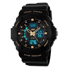 SKMEI Merek Watch 0955 Mewah Pria Olahraga Jam Tangan Digital LED Jam Tangan Karet Strap Militer Watch Bandung Photo: “laki-laki -Pria Jam Kuarsa-Internasional