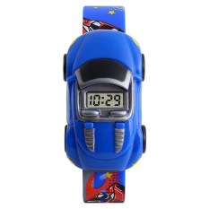 SKMEI Merek Watch 1241 Fashion Kreatif Anak Watch Kartun Mobil Digital Kids Watches untuk Boys Girls Dress Jam Tangan-Intl