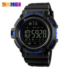 SKMEI Merek Watch 1245 Tahan Air Kebugaran Watches Remote Kamera Panggilan Pengingat Pedometer Kalori Bluetooth Smart Olahraga Watch-Intl