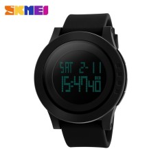 SKMEI Merek Watch Anak Militer Olahraga Watches Mode Silikon Tahan Air LED Digital Bandung Photo: “laki-laki Jam Digital 1142 -Intl