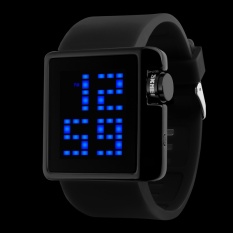 SKMEI Merek Watch Indonesia Ngumpul Di Sini Fashion Kasual LED Digital Watch Pria Menyelam 50 M Silikon Olahraga Jam Tangan Wanita Dress Wristwatches1145 -Intl