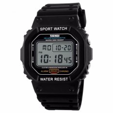 SKMEI S-Shock Sport Watch Water Resistant 50m DG1134 Jam Tangan Casual Jam Tangan Sport - Hitam Putih