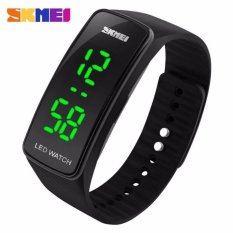 SKMEI Sport Rubber LED Watch Water Resistant Anti Air WR 50m Jam Tangan Olahraga Gym Lari Casual Modern Simpel Design - 1119