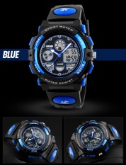 SKMEI Watch 1163 Fashion Anak Olahraga Watches Kasual Merek Digital Jam Tangan LED Tampilan Jam Tangan 50 M Tahan Air Karet Gelang-Intl