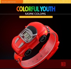 SKMEI Watch 1241 Hot Children Olahraga Layar LED Jam Tangan, Jam Tangan Bandung Photo: “-anak Mobil Gaya Digital LED Kartun Menonton For Boy 1241-Intl