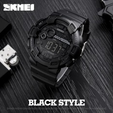 SKMEI Watch 1243 Fashion Pria Olahraga Jam Tangan LED Digital Watch Militer 50 M Waterproof Kasual Pria Alarm Jam Tangan Relogio Masculino-Intl