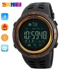 SKMEI Watch 1250 Fashion Smart jam tangan Pedometer kalori Digital Watch untuk Apple IOS Android sistem pria wanita Waterproof olahraga Watches - intl