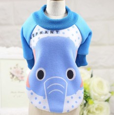 Kecil Puppy Pet Anjing Kucing Pakaian Hoodie Sweter Hangat Musim Dingin Lapisan Kostum Pakaian-Intl