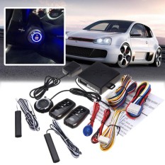 Smart Car Security Keyless Entry Push Start Alarm Sistem Remote Starter Tombol-Internasional