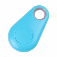 Smart Tag Wireless Bluetooth 4.0 Tracker Car Keychain / Key Finder GPS Locator Anti Lost Alarm / Gantungan Kunci Mobil Anti Hilang - Biru