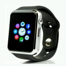 SMART WATCH ANDROID A1 DIATASNYA SERI U9 JAM HP BISA LANGSUNG NELPON ADA SIMCARDNYA BONUS SANDISK MEMORY MICRO SD 32GB & SIMCARD KARTU PERDANA & JAM GELANG LED