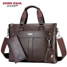 SNG-Store ZOROPAUL Men Tote Casual Business Briefcase Berkualitas Tinggi Messenger Tas Laptop Tas Wanita-Internasional