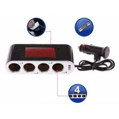 Socket Lighter Mobil, Cabang 4 In 1 + Usb Dengan On Off aksesori varias untuk semua MERK dan TYPE mobil : Toyota Honda Mazda Mitsubishi Daihatsu Nissan Mercy BMW Lexus Mercedes Benz Hyundai Santa Fe Datsun Isuzu Suzuki Xpander Expander all new dll