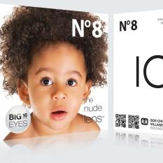 softlens ice nude N8 black (normal) + FREE aquas 60ml