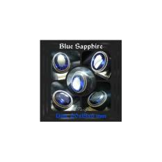Spectacular...!!! Blue Sapphire Cutting Elizabeth - Tersohor Se-Dunia - Top Warnanya....Markotop Cuttingnya - Dim.20x15x8 Mm - Ring Titanium Super Size : 7-8-9-10-11-12...Hanya Ada Disini !!!