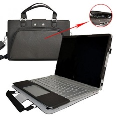 Spectre X360 13 Case,2 in 1 Accurately Designed Protective PU Leather Cover + Portable Carrying Bag For 13.3