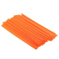 Spoke Wrap Kit Skins Covers Custom Motocross Dirtbike Motocross Honda (Orange) - intl