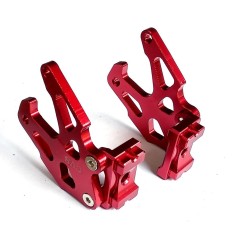 Standhook Tutup Anting Setelan Rantai - Merah