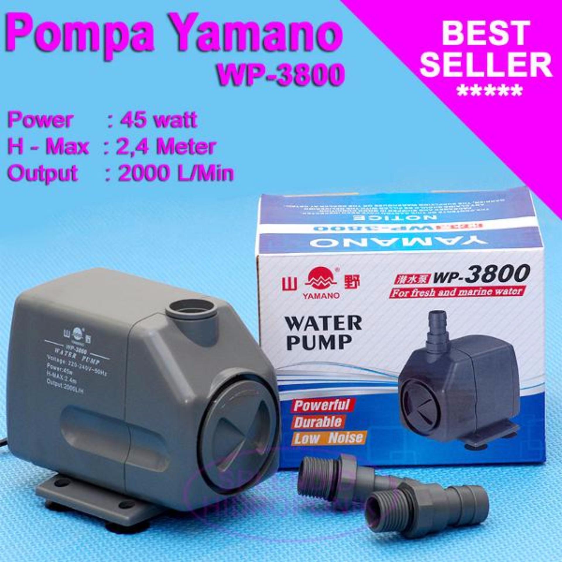 StarStore Pompa Air Yamano WP 3800 Kolam / Akuarium 2000l / Aquarium Water Pump Kolam / Hidroponik