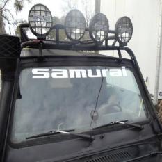 Sticker Suzuki Samurai Windshield Limited 4X4 Katana Jimny