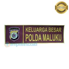 STIKER KELUARGA BESAR POLDA MALUKU