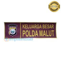 STIKER KELUARGA BESAR POLDA MALUKU UTARA
