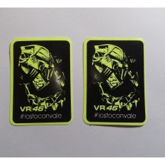 Stiker Motor Rossi Moto GP isi 2 pcs