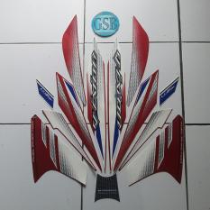 Stiker Striping Motor yamaha vixion 2014 merah