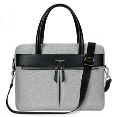 STONG Shoulder Bag for 15 Inch MacBook Air / MacBook Pro / HP Spectre / Surface book / Acer Swift / Asus Zenbook Ultrabook With Shoulder Strap and 15.4 Inch Versatile Carrying Laptop Sleeve Case Gray - intl
