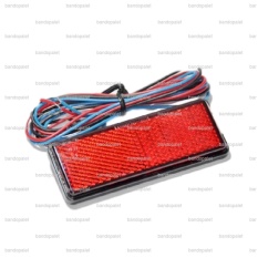 Stoplamp Lampu Rem Mata Kucing Led Light Reflektor Motor Yamaha Stop Rem Lamp R15 R25 MT25 OLD VIXION NEW VIXION LIGHTNING NEW VIXION ADVANCE MIO J GT M3 125 SOUL GT 125 SCORPIO