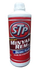 STP DOT 3 Brake Fluid - Minyak Rem Neutral Bening 1 Liter