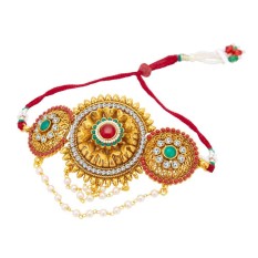 Sukkhi Gold Berlapis Bajuband untuk Wanita-Internasional