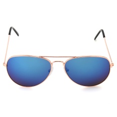 Sunglasses Fashion Pilot Frog Mirror UV400 Melindungi Olahraga Luar Ruangan Kacamata-Intl