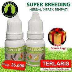 Super Breeding Herbal Sempati Obat Burung Sakit Macet Produksi Untuk Burung Murai Kacer Anis Lovebird Kenari Pleci Dll