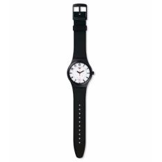 SWATCH SUTB402 MATIC - Sistem Chic - Jam Tangan Pria - Bahan Tali Silikon - Hitam