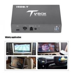 Sweatbuy High Speed ISDB-T Car HD Mobile Digital TV Box Receiver with Antenna Tuners Remote Control - intl