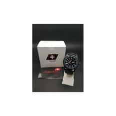 Swiss Army Analog Jam Tangan Pria Hitam Full Black SA 1881G Original