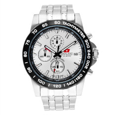Swiss Army Chronograph Series HCC 1121 SS - Silver