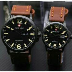Swiss Army - Jam Tangan Couple - Leather Strap - SA 1250