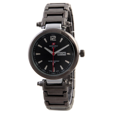 Swiss Army Ladies Fashion - Hitam - Stainless - SA 6138 BLK SIL