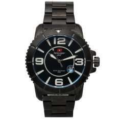 Swiss Army SA HCC 2011G FB Jam Tangan Pria - Hitam - Stainless steel