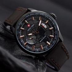 Swiss Army - SA346WTE- Jam Tangan Pria - Strap Kulit
