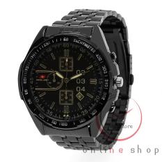 Swiss Army Tanggal 4042 - DS Jam Tangan Pria Stainless Stell Black