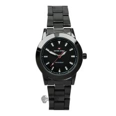 Swiss Army Women's - Jam Tangan Wanita - SA 6035 LB Body + Bezel Hitam - Stainless Steel